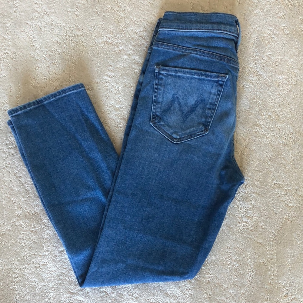 Mother denim mid-rise dazzler ankle Size 28x27”